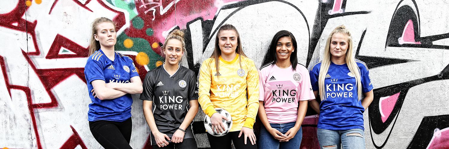 19-20 Leicester City Away Pink Soccer Jerseys Shirt