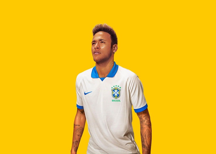 2019 Brazil Away White Soccer Jerseys Shirt - Cheap Soccer Jerseys Shop