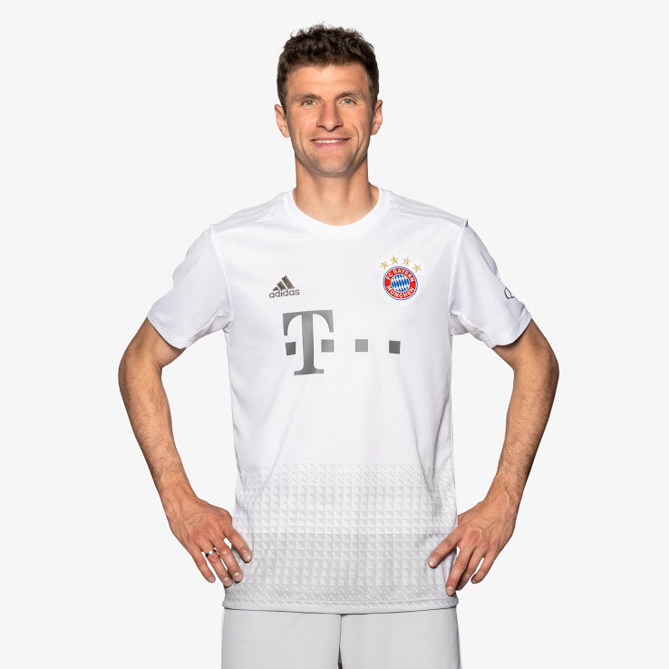 fc bayern munich white jersey