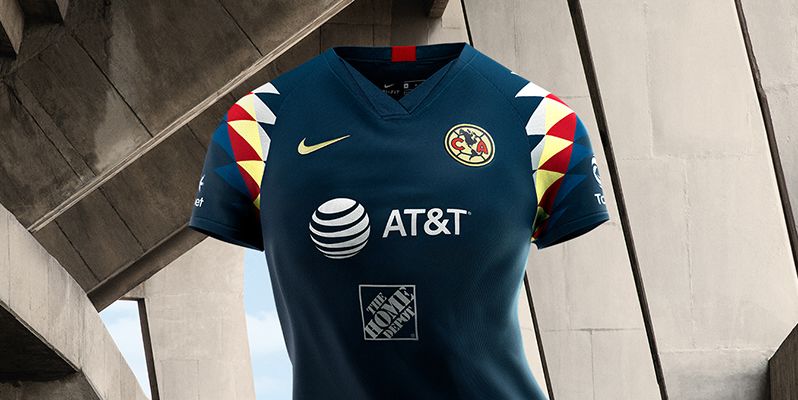 19/20 Club America Away Navy Soccer Jerseys Shirt(Player Version) - Cheap  Soccer Jerseys Shop