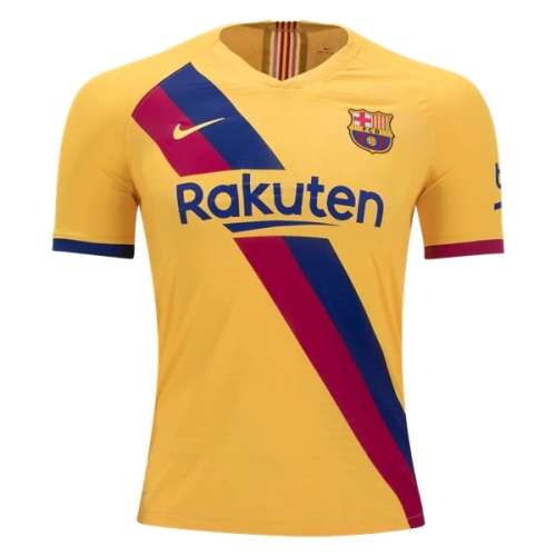 barcelona away kit yellow