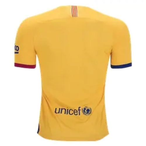 barcelona away kit yellow