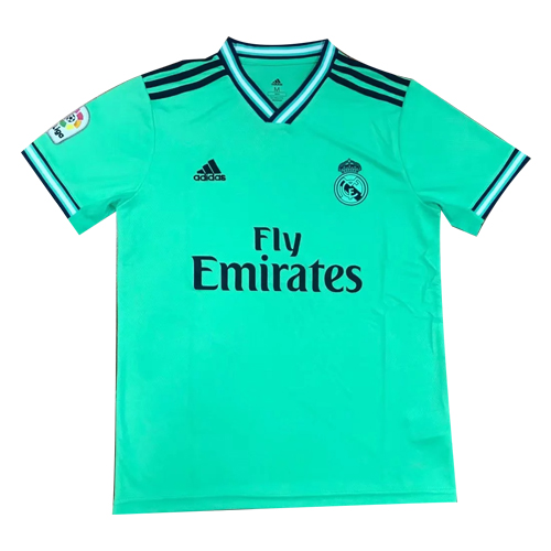 Real Madrid CF Jersey Adidas Aqua Green Authentic Stadium Cut 3rd Kit 19-20  New