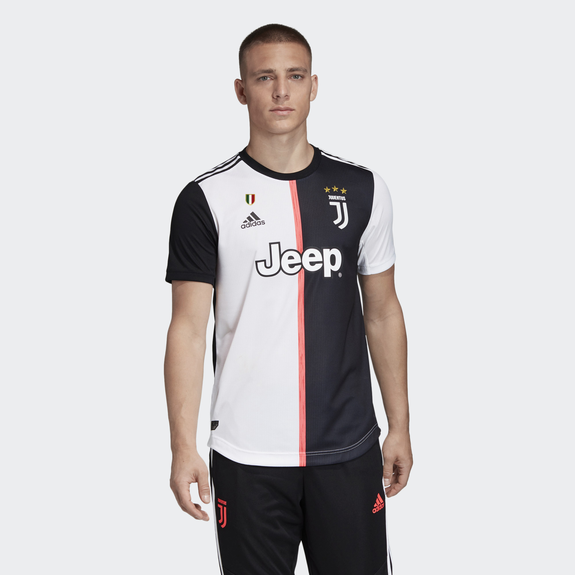 19-20 Juventus Home Black&White Soccer Jerseys Shirt - Cheap Soccer Jerseys  Shop