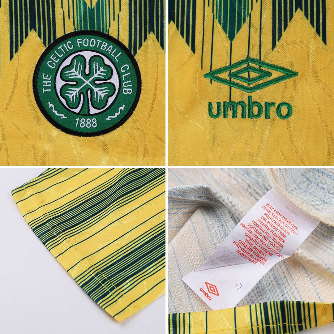 Celtic 91/92 Away Retro Jersey - Zorrojersey- Professional Custom Soccer  Jersey Online Store