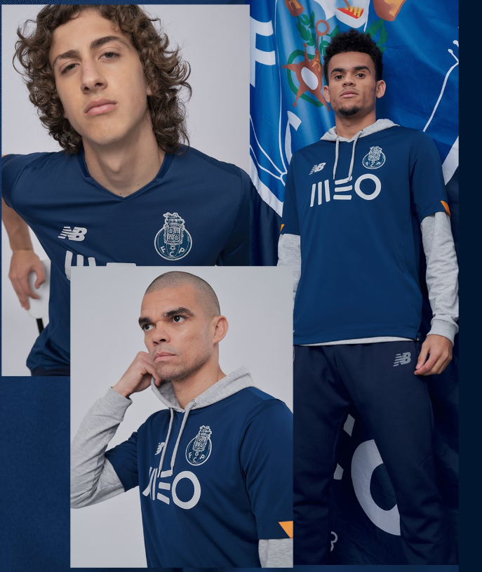 New balance FC Porto Home 20/21 T-Shirt Black