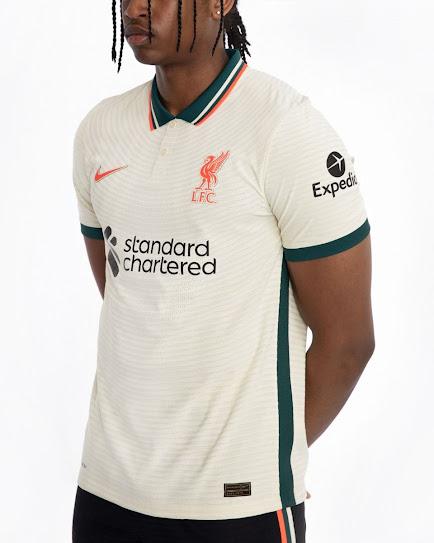 Liverpool 2021/22 Player Issued Away Jersey