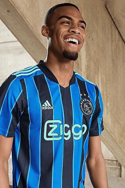 Ajax Soccer Jersey Away Replica 2021 22 MineJerseys