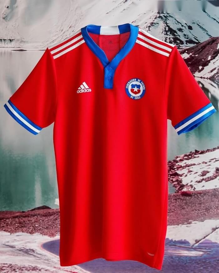 Replica Chile Home Soccer Jersey 2021/22