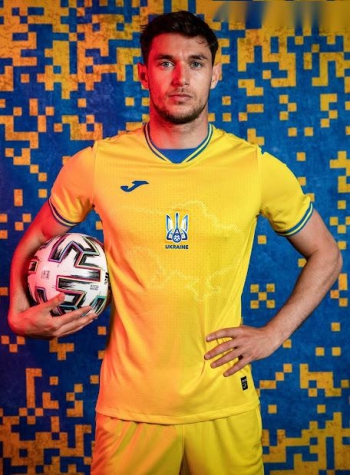 Ukraine Soccer Home Replica 2021 |