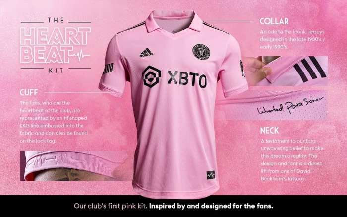 Inter Miami CF Introduces 'The Heartbeat Kit', the Team's New Primary Jersey  for 2022 and 2023 Seasons - WORLDWIDEWEST