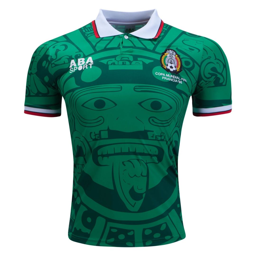 Retro 2014 Mexico Away Soccer Jersey