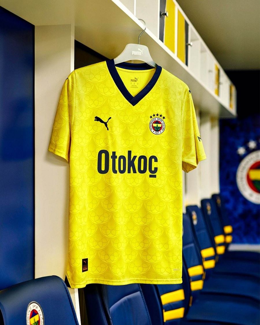 Fenerbahçe S.K. 23/24 Home Jersey Men, yellow