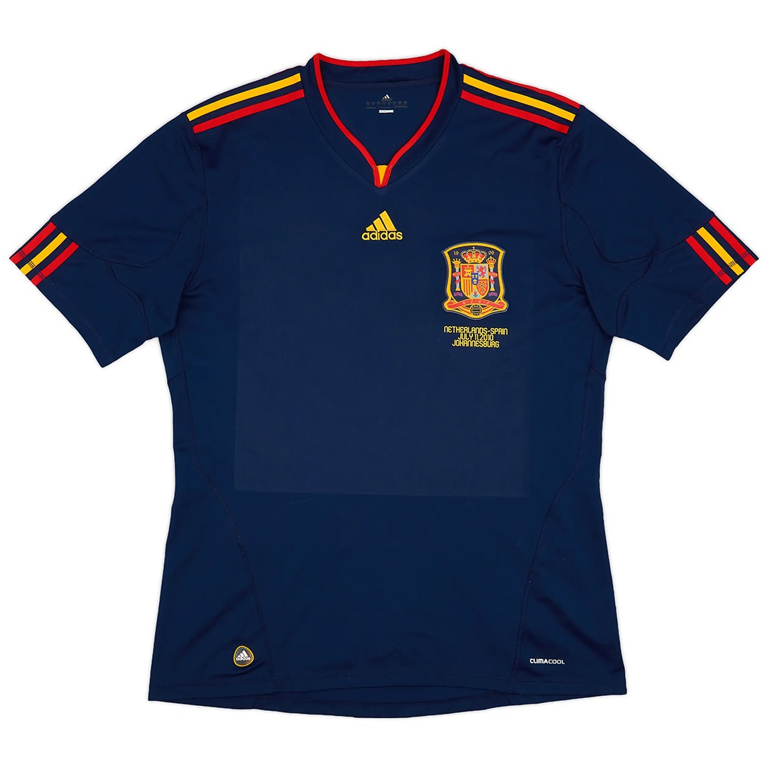 Spain 2010 away jersey on sale